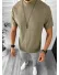 Tricou barbati slim fit kaki CU DEFECT DEF12958 O3-2.1 Tricou barbati slim fit kaki CU DEFECT DEF12958 O3-2.1