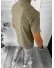 Tricou barbati slim fit kaki CU DEFECT DEF12958 O3-2.1 Tricou barbati slim fit kaki CU DEFECT DEF12958 O3-2.1