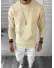 Bluza barbati bej slim fit K151 44-45-4