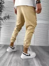 Pantaloni de trening cargo, crem, conici Y256 P20-2.2