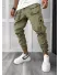 Pantaloni de trening cargo, kaki, conici Y310 129-4.1