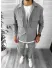 Trening barbati slim fit gri 6050 P19-2.2 Trening barbati slim fit gri 6050 P19-2.2