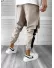Pantaloni de trening cargo, bej, conici Y359 32-4