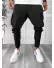 Pantaloni de trening cargo, negri, conici K402 34-2