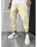 Pantaloni de trening cargo, crem, conici Y302 20-3