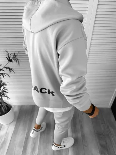 Trening barbati slim fit gri deschis 1033 P19-3.3