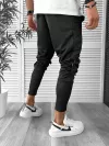 Pantaloni de trening cargo, negri, conici K526 40-1.2