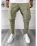 Pantaloni de trening cargo, kaki, conici Y410 14-5