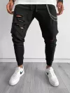 Pantaloni de trening negri 12919