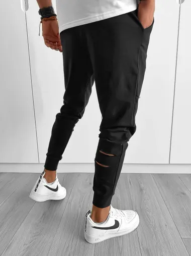 Pantaloni de trening negri 12919 P20-5.1