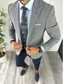 Sacou barbati slim fit 12841 I1-3