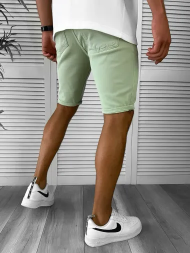 Blugi barbati scurti conici verzi 12800 B13