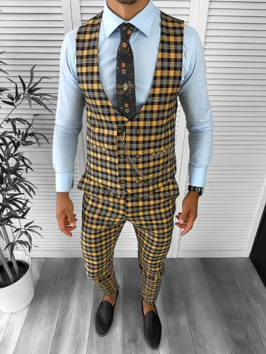 Compleu barbati Vesta + Pantaloni A4275 V5-4