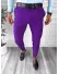Pantaloni barbati eleganti regular fit mov B1734 B12-4
