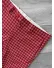 Pantaloni barbati eleganti rosii in carouri B1855 U3