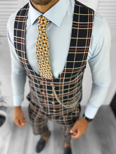 Compleu barbati Vesta + Pantaloni 12787 V5-3