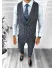 Pantaloni barbati casual regular fit bleumarin 12791 O3-3.1