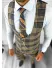 Compleu barbati in carouri Vesta + Pantaloni B1456 115-3