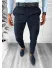 Pantaloni barbati eleganti regular fit bleumarin 11969 D3-1.1