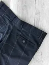 Pantaloni barbati eleganti regular fit bleumarin 11969 