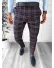 Pantaloni barbati eleganti regular fit carouri B1822 i7-4.1