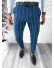 Pantaloni barbati eleganti regular fit albastri B1874 B7-2.3
