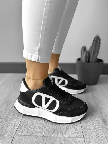 Adidasi dama casual negri A21 T5-2