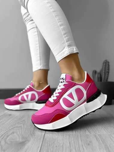 Adidasi dama casual roz A21 T5-2