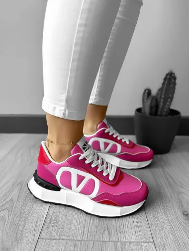 Adidasi dama casual roz A21 T5-2