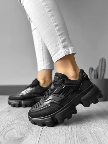 Adidasi dama casual negri H11 T5-2