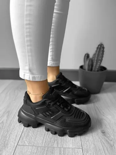 Adidasi dama casual negri H11 T5-2