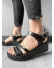 Sandale dama negre F05 N6-4