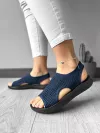 Sandale dama bleumarin W06