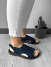 Sandale dama bleumarin W06