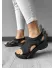 Sandale dama negre W101 N6-4