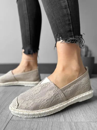 Espadrile dama casual bej Y031