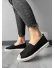 Espadrile dama casual negre A031