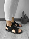 Sandale dama negre CL19