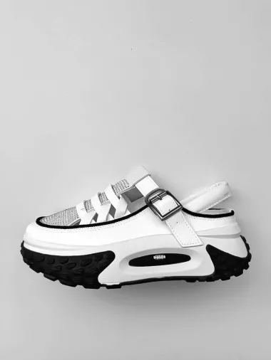 Sandale dama albe CL2409 T54-1