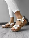 Sandale dama albe CL2410
