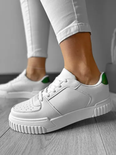 Adidasi dama casual albi 6389 N13-2