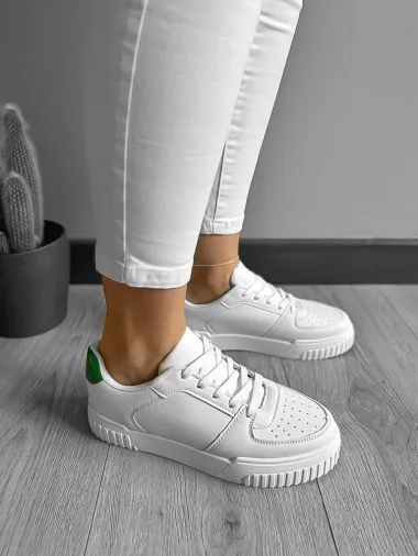 Adidasi dama casual albi 6389 N13-2