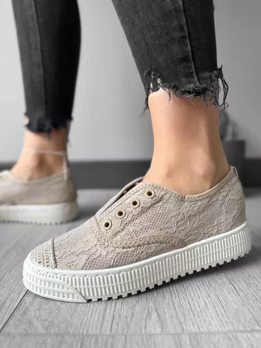 Espadrile dama casual bej Y601 N7-2