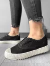 Espadrile dama casual negre Y601 A24-1