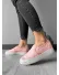 Espadrile dama casual roz Y602