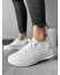 Adidasi dama casual din panza, albi 91 T13-1