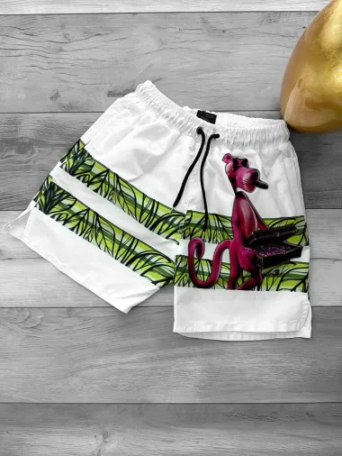 Sort de baie cu imprimeu 12533 15-4.2