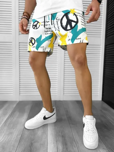 Sort de baie cu imprimeu 12536 N8-4.3