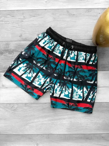 Sort de baie cu imprimeu 12546 N3-4.1