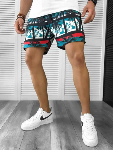 Sort de baie cu imprimeu 12546 N3-4.1